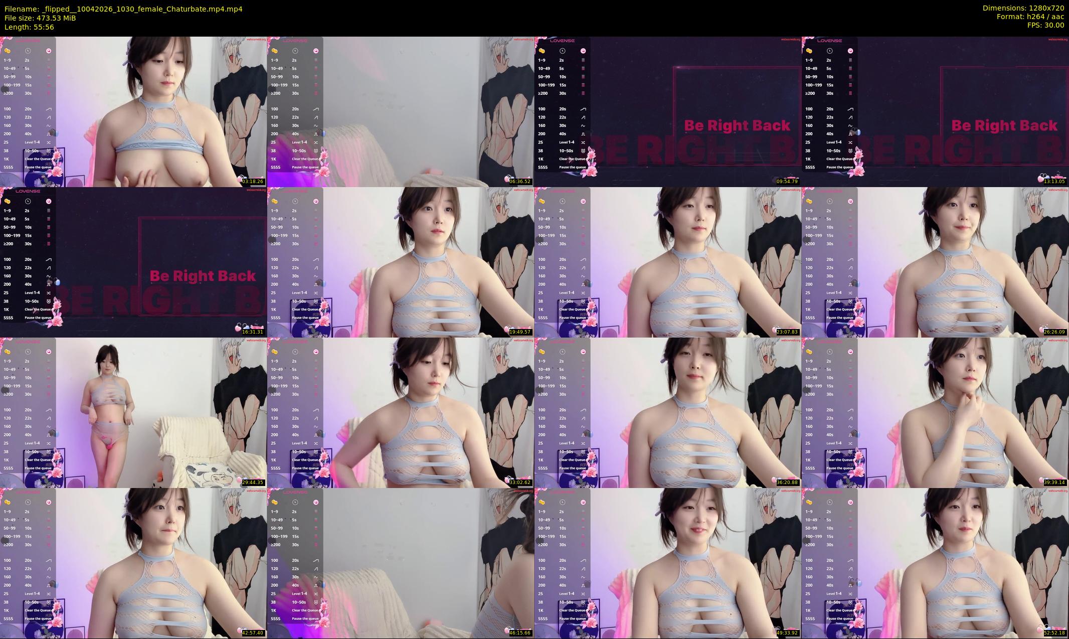 _flipped_ — Chaturbate Female cam show, Apr 10, 2026