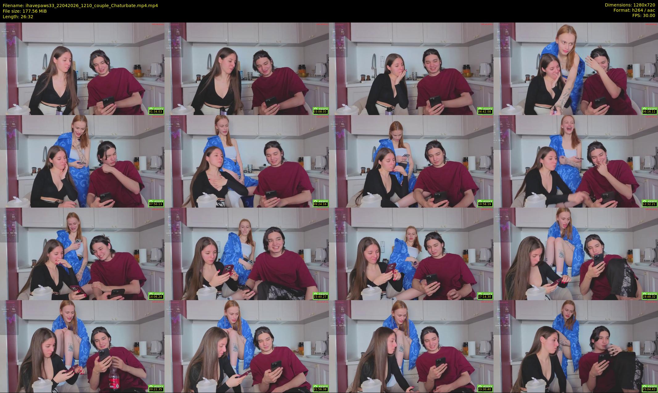 ihavepaws33 — Chaturbate Couple cam show, Apr 22, 2026