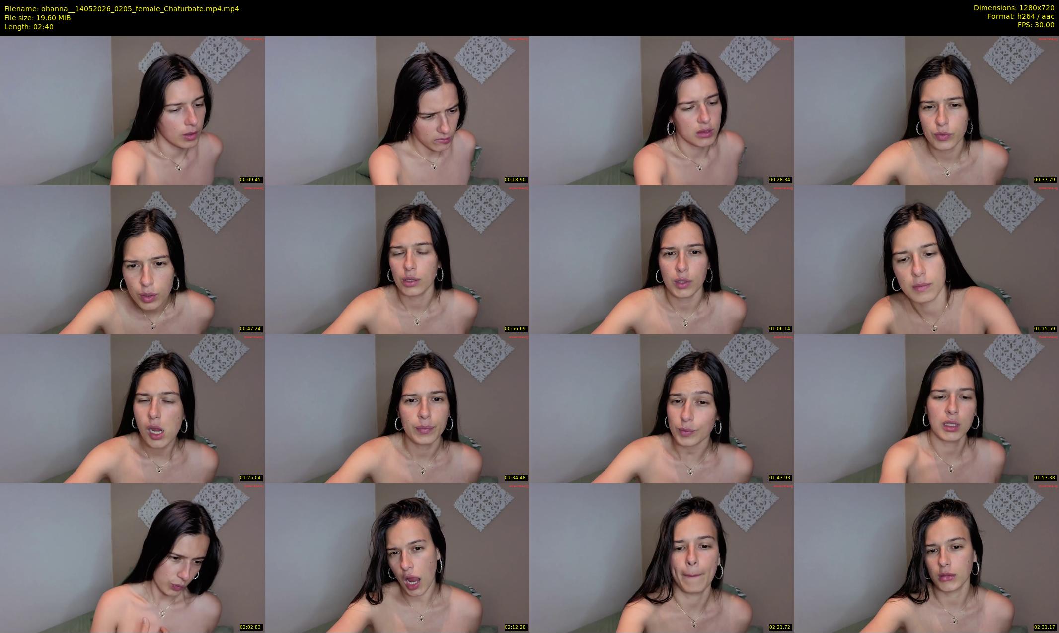 ohanna_ — Chaturbate Female cam show, May 14, 2026