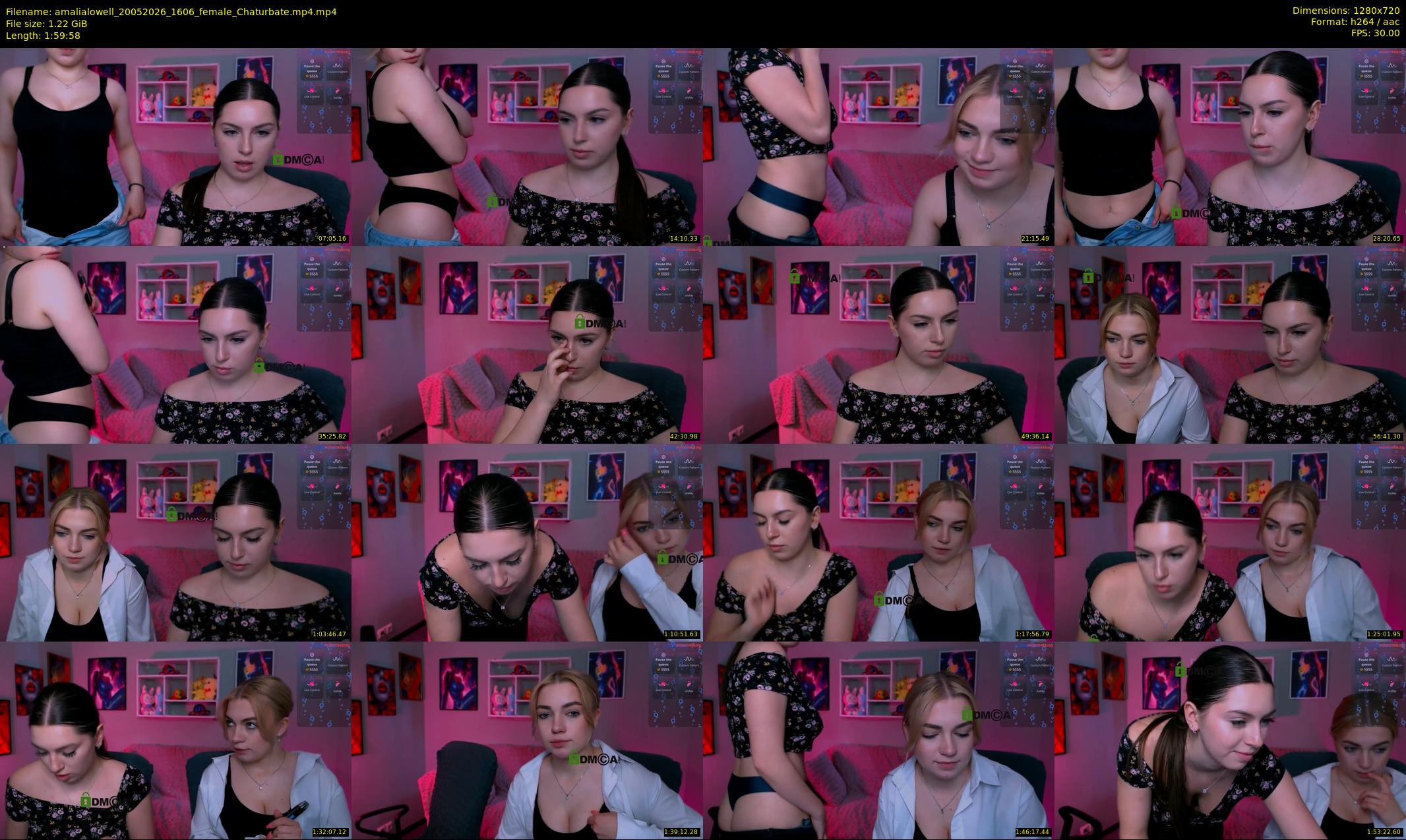 amalialowell — Chaturbate Couple cam show, May 20, 2026