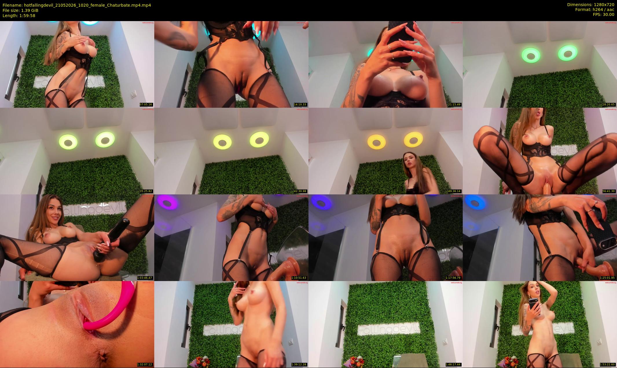 hotfallingdevil — Chaturbate Female cam show, May 21, 2026