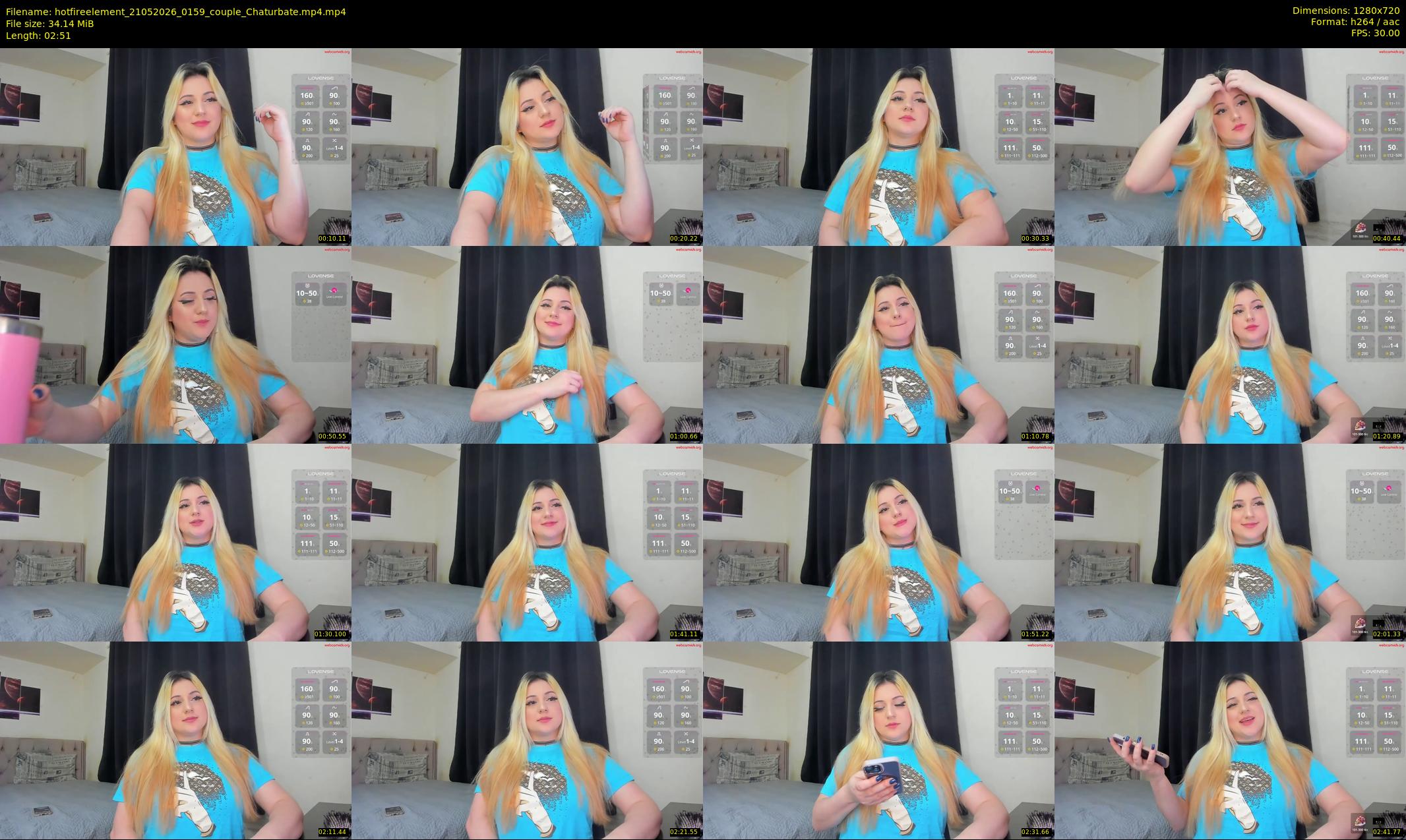 hotfireelement — Chaturbate Couple cam show, May 21, 2026