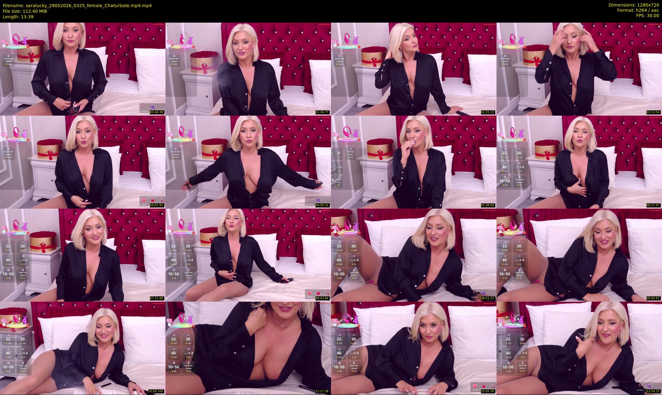 saralucky — Chaturbate Female cam show, May 29, 2026