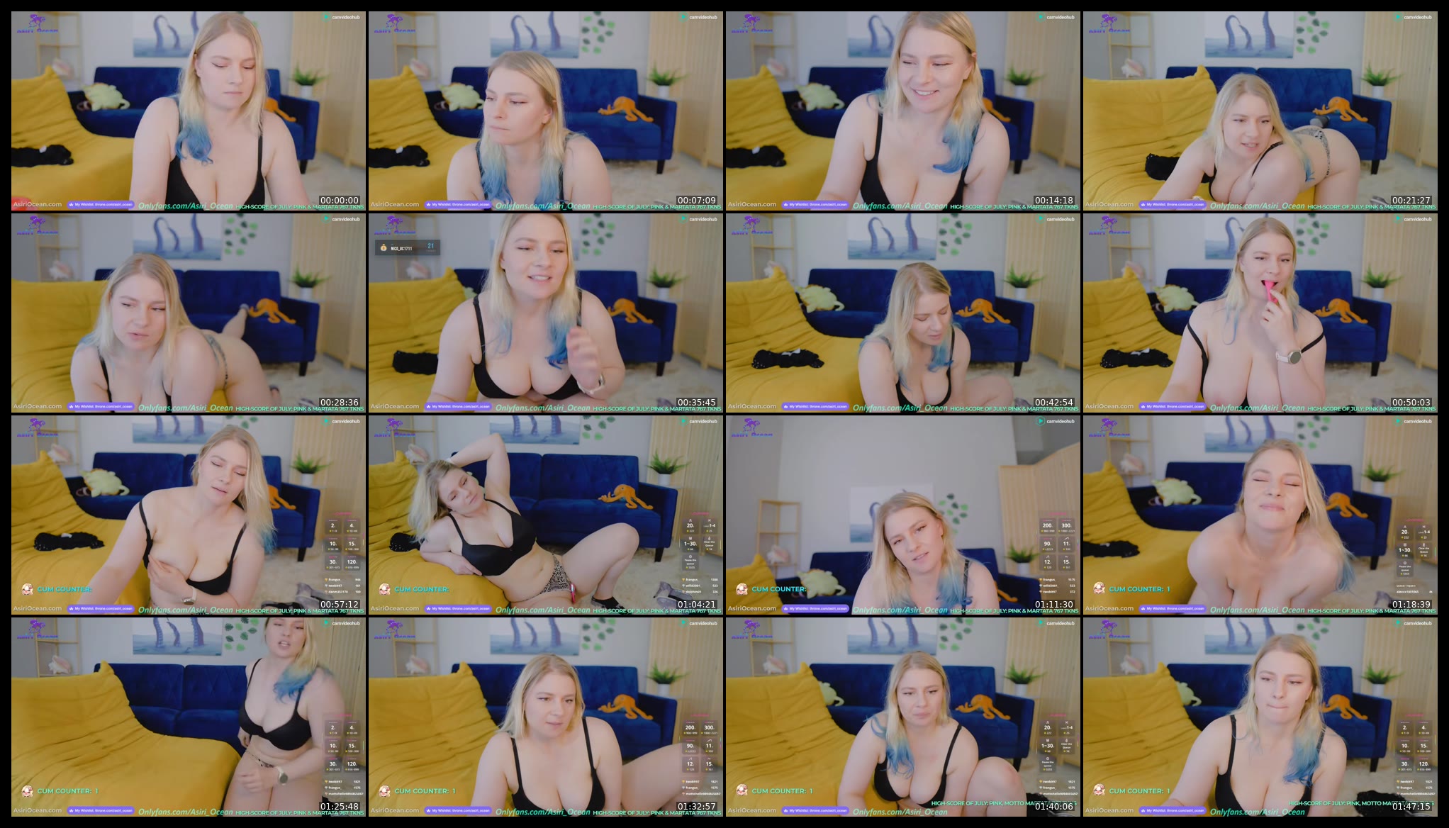 asiri_ocean — Chaturbate Female cam show, Jul 13, 2026