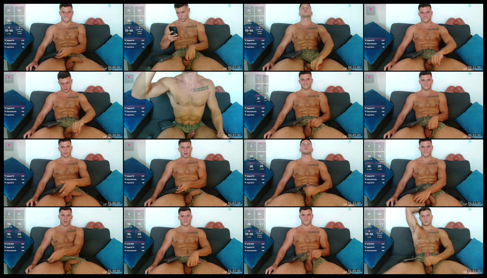tomasmv — Chaturbate Male cam show, Jul 16, 2026