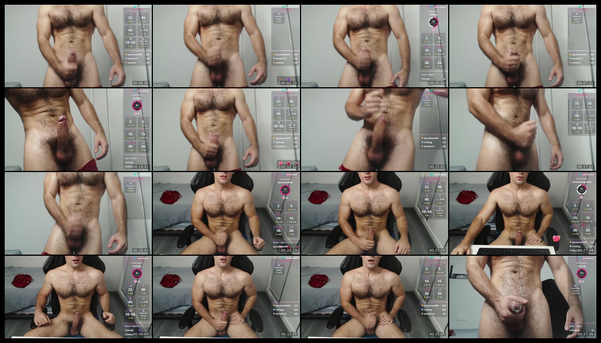 myhairymacho — Chaturbate Male cam show, Jul 18, 2026